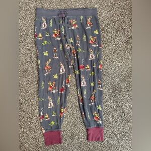 PJ Salvage Horse Cactus Print Lounge Sleep Pant Jogger Large
